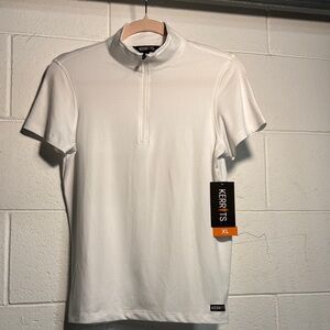 Kerrits White Kid’s Shirt